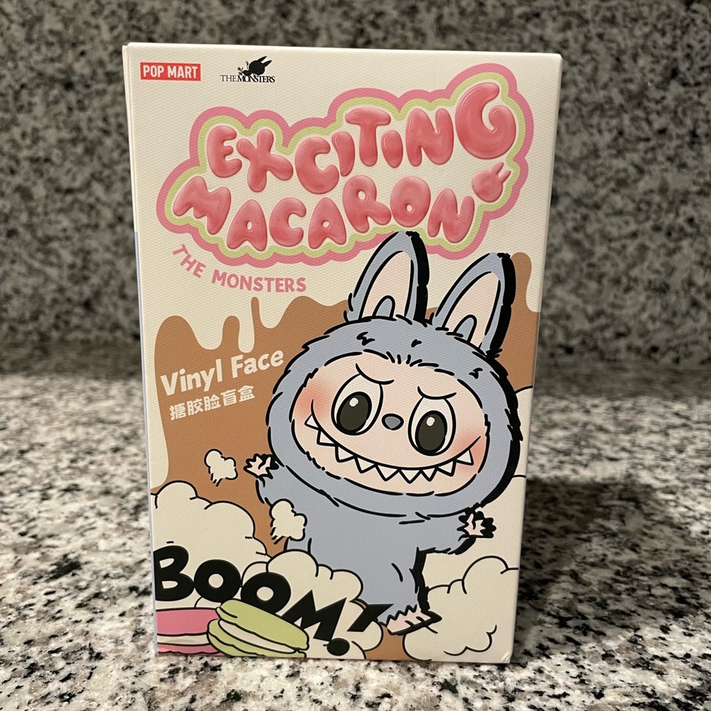 Sea salt coconut macaron plush figure pendant UNOPENED